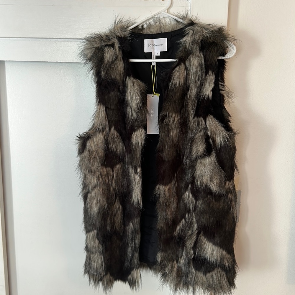 Faux Fur Vest - BCBGeneration